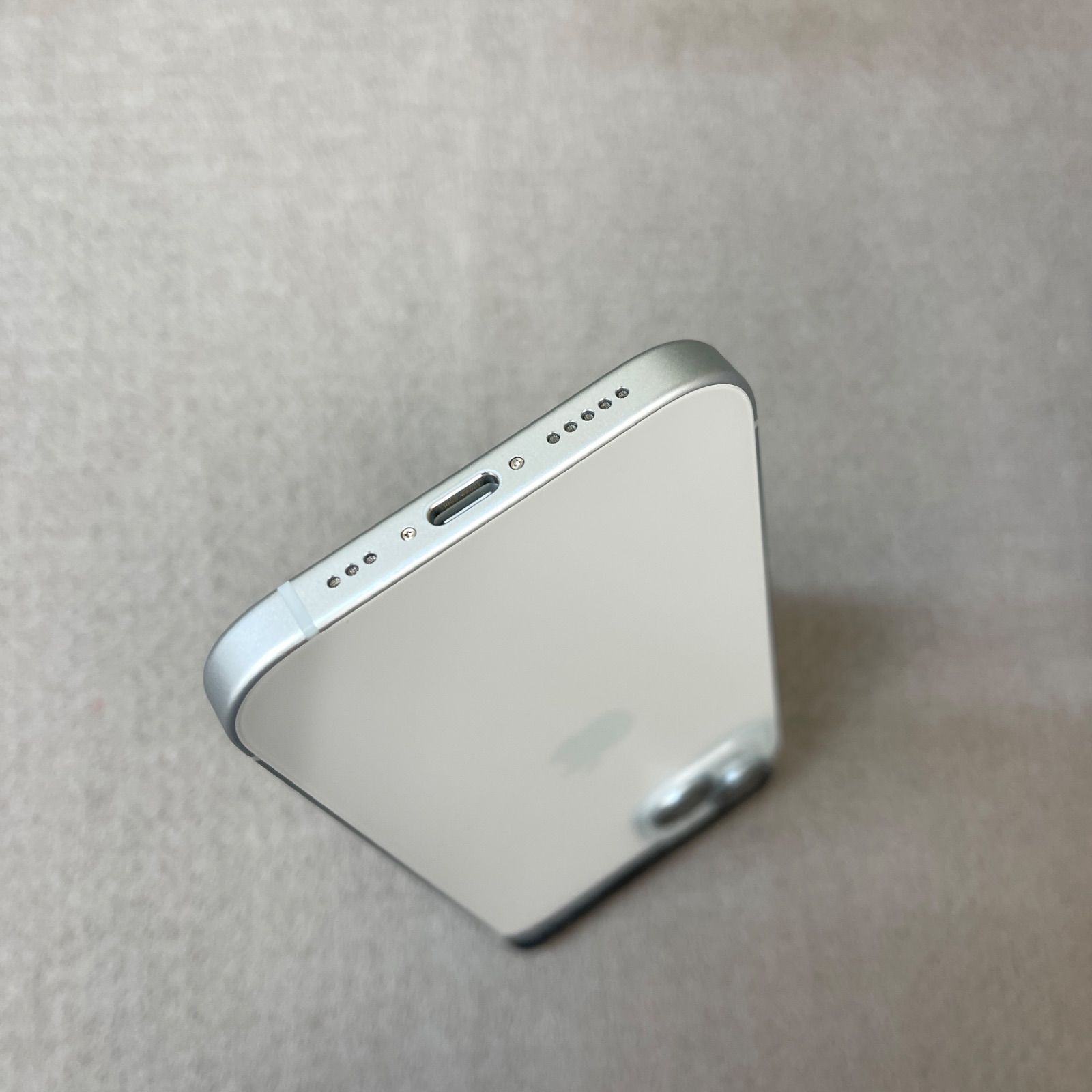 iPhone 15 128GB ブルー SIMフリー バッテリー100% - メルカリ