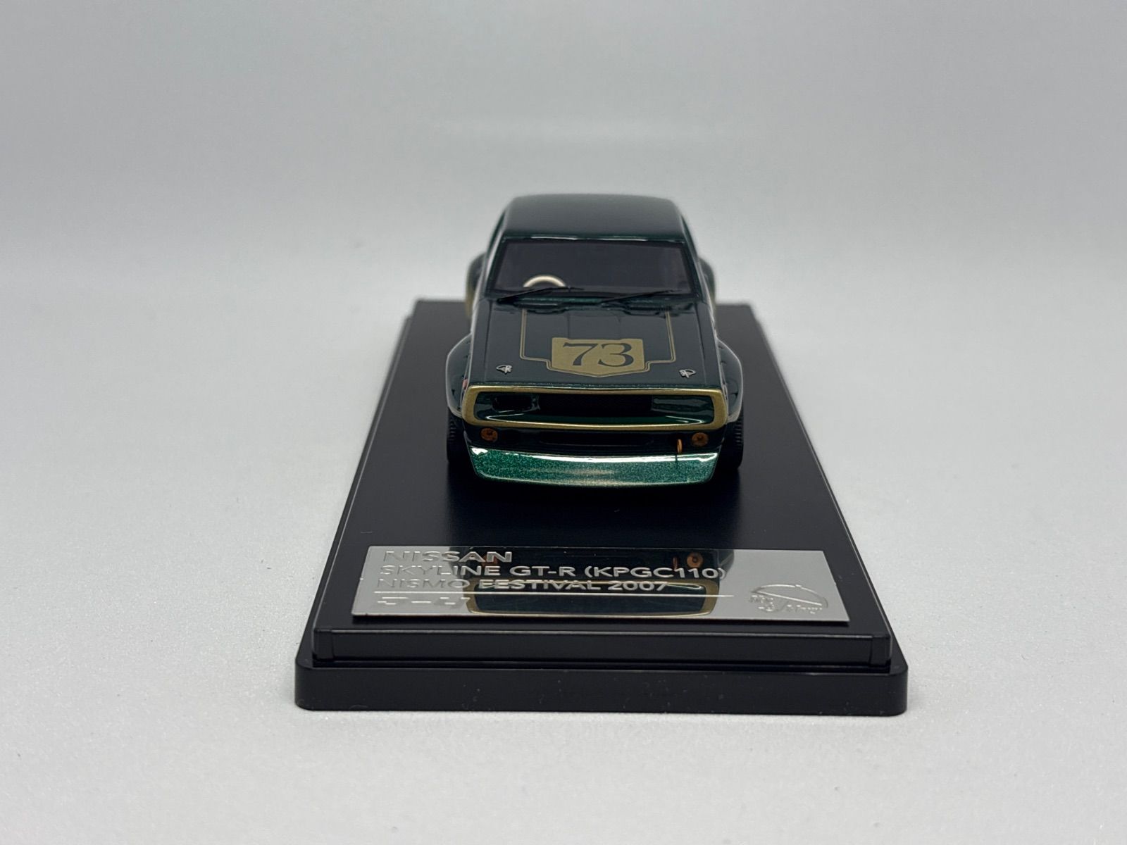 P-4 1/43レジン ニッサン スカイライン GT-R（KPGC110） ニスモ