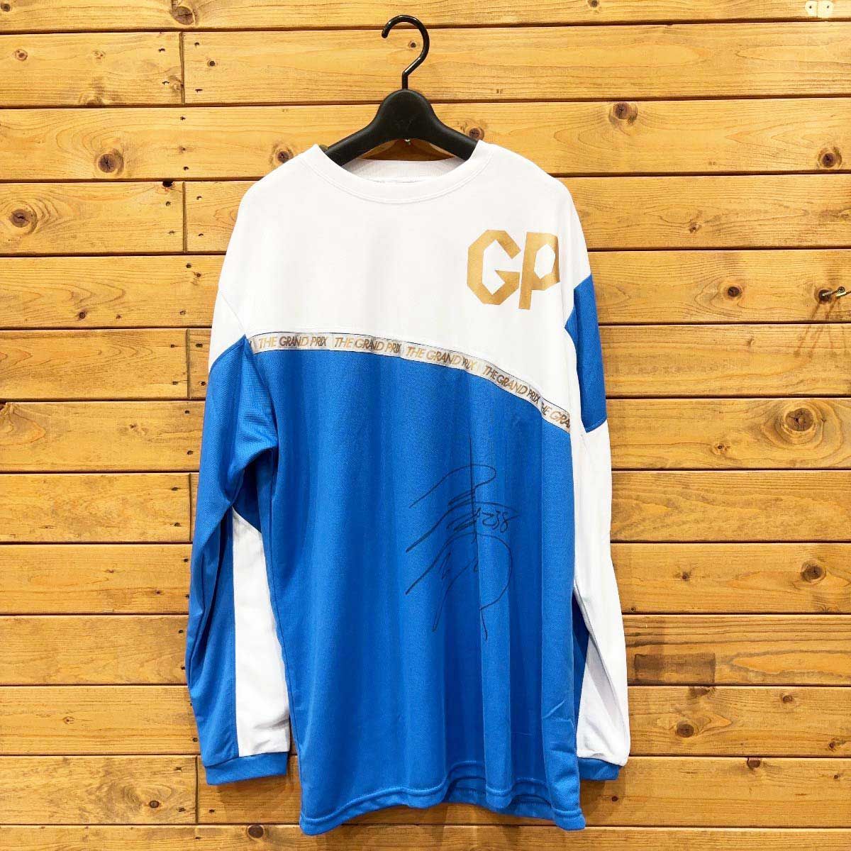 毒島誠選手 直筆サイン入り SG 長袖シャツ ボートレース 競艇 XL