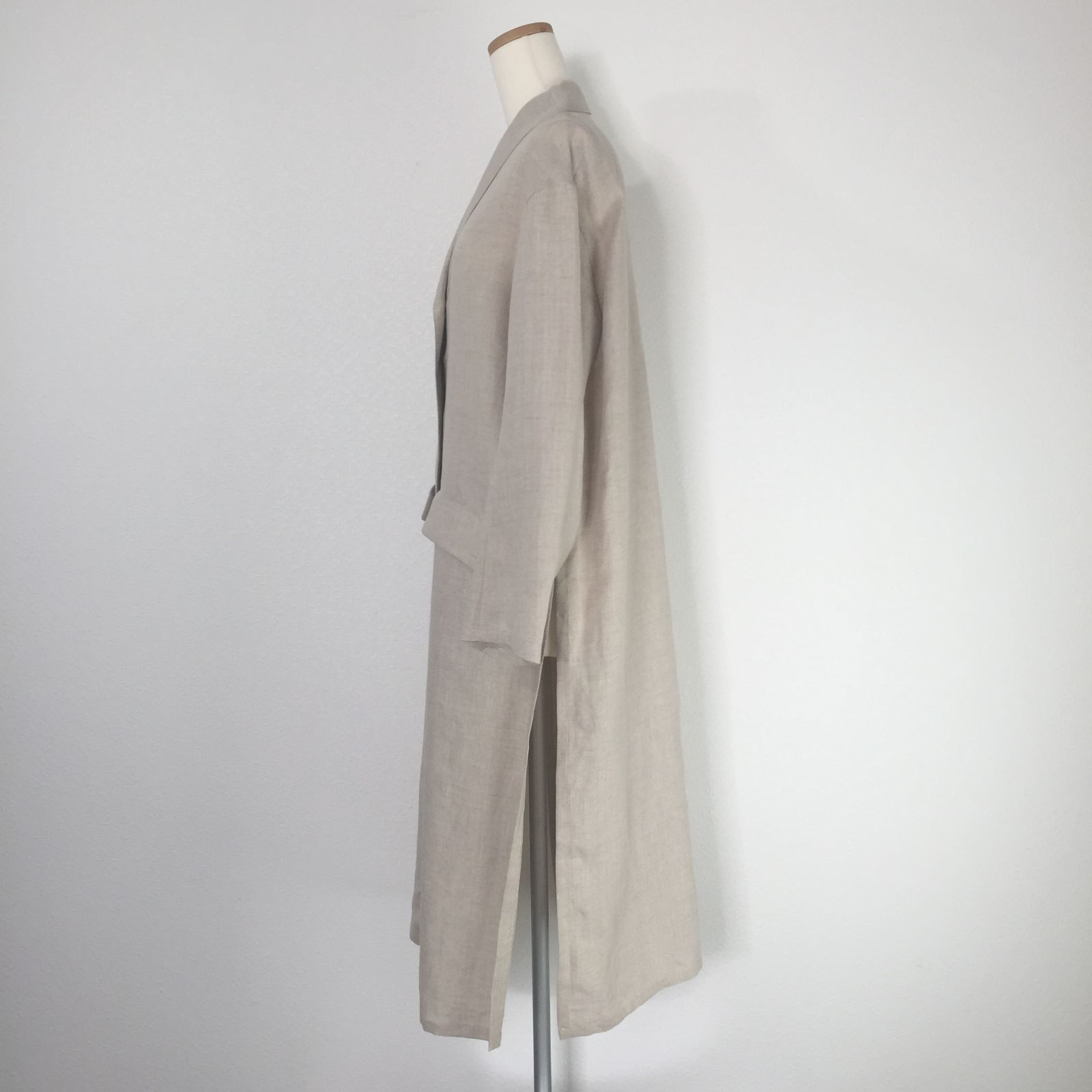 CHEVRE シェーブル Long Coat Linen リネン ロングコート ジャケット