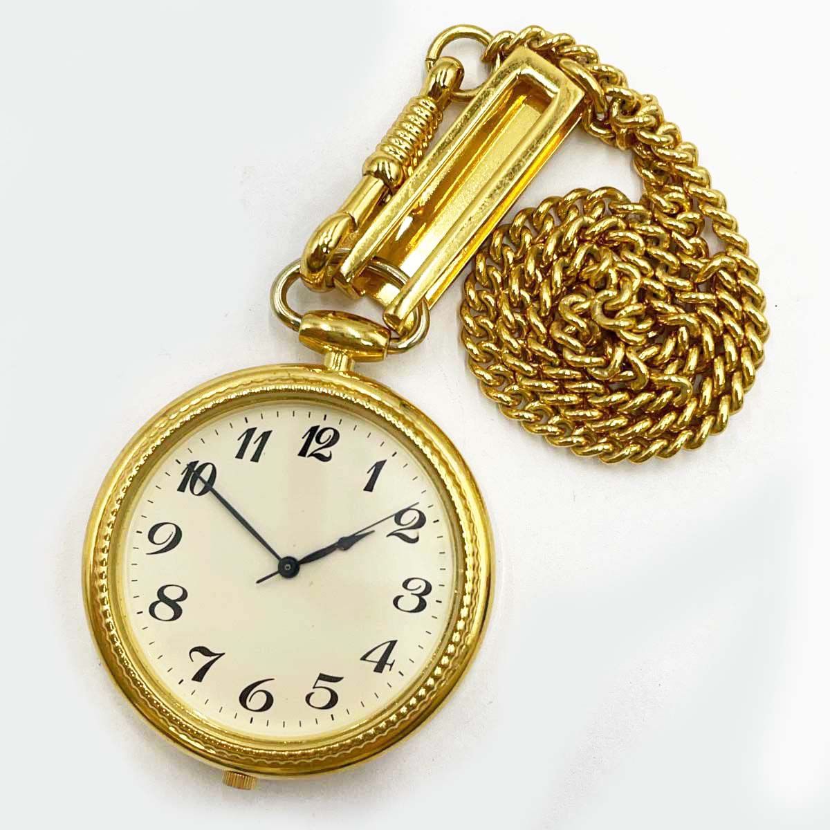 ジャンク] シチズン 懐中時計 ゴールド 6031-343557 CITIZEN - メルカリ