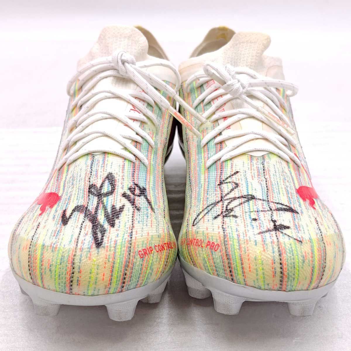 プーマ ウルトラ 1.2 HG サッカースパイク 伊東純也 直筆サイン入り