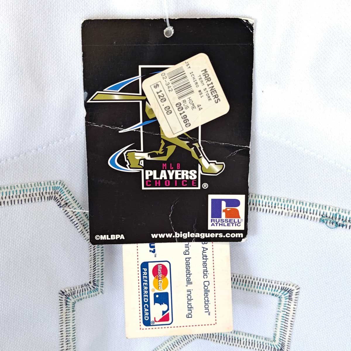 ラッセルアスレティック シアトル マリナーズ ＃51 イチロー 2001年