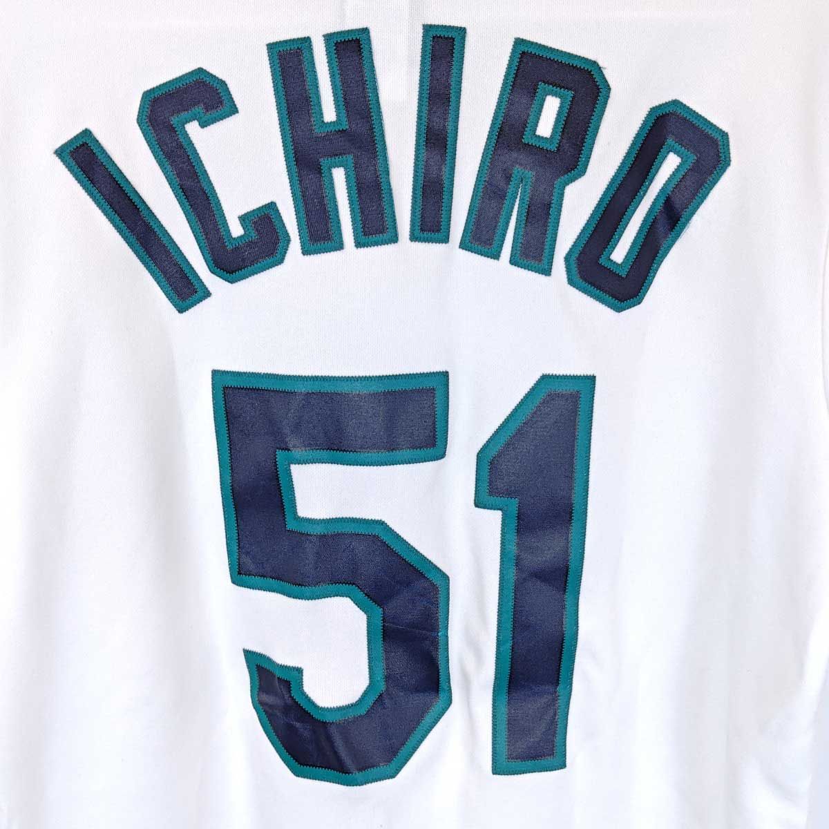マジェスティック シアトル マリナーズ ＃51 イチロー ユニフォーム S