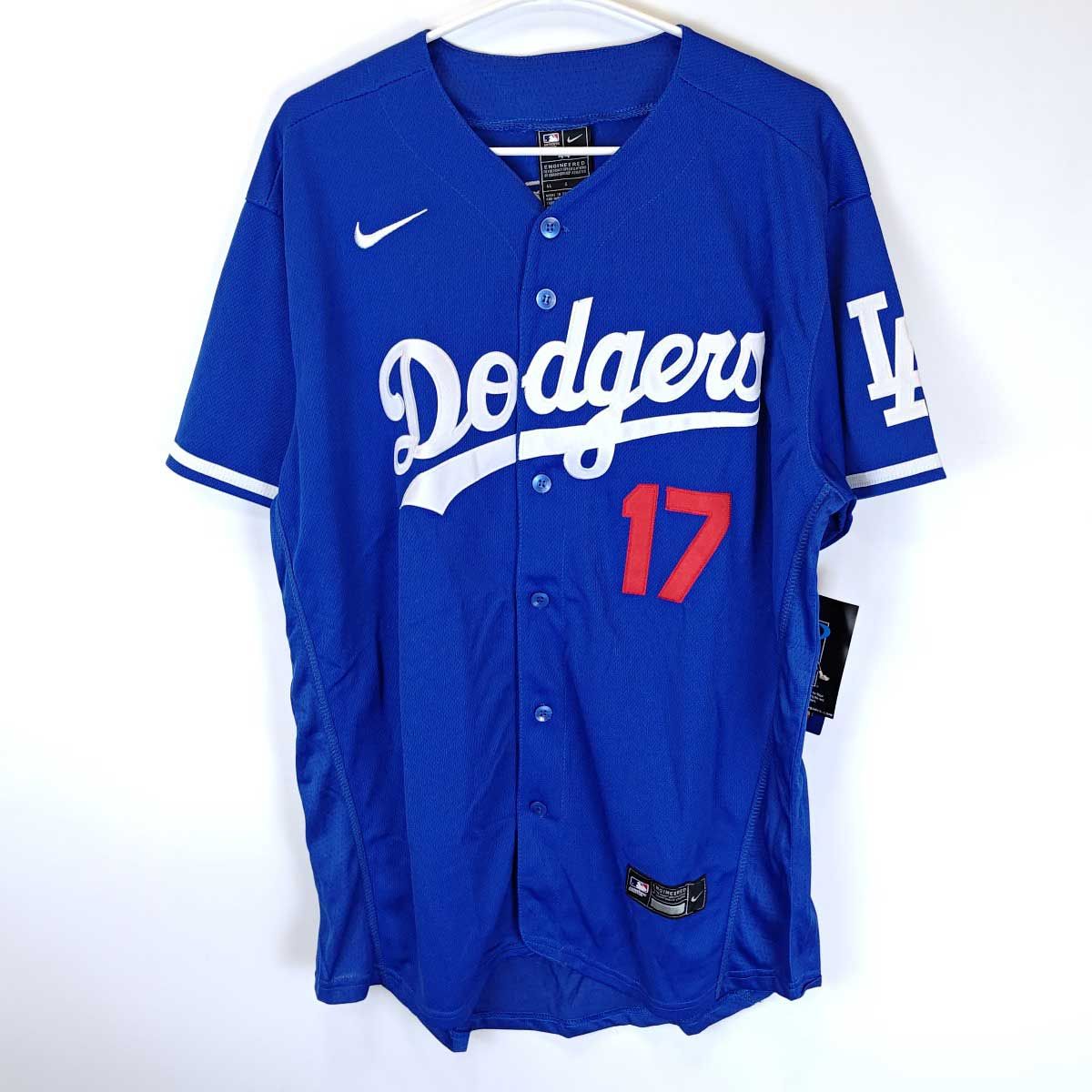 未使用】ナイキ ロサンゼルス ドジャース ＃17 大谷翔平 ユニフォーム