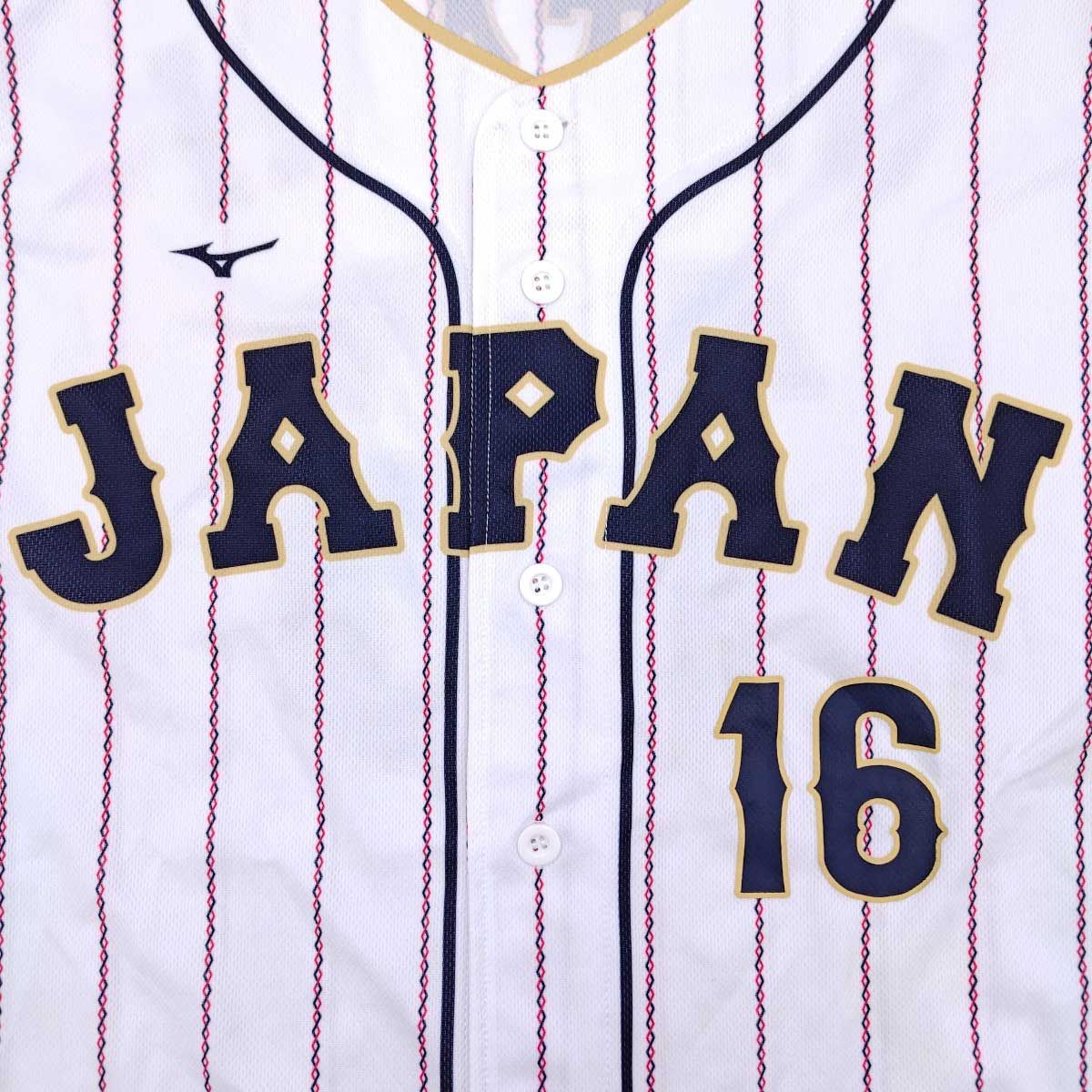 ミズノ 侍ジャパン #16 大谷翔平 ユニフォーム ※プリント 2023WBC 日本