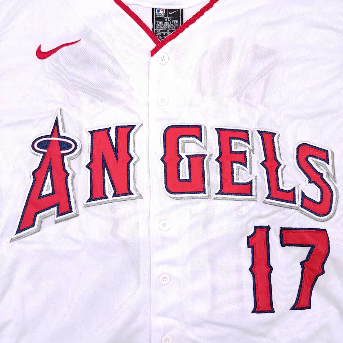 未使用】ナイキ ロサンゼルス エンゼルス #17 大谷翔平 ユニフォーム