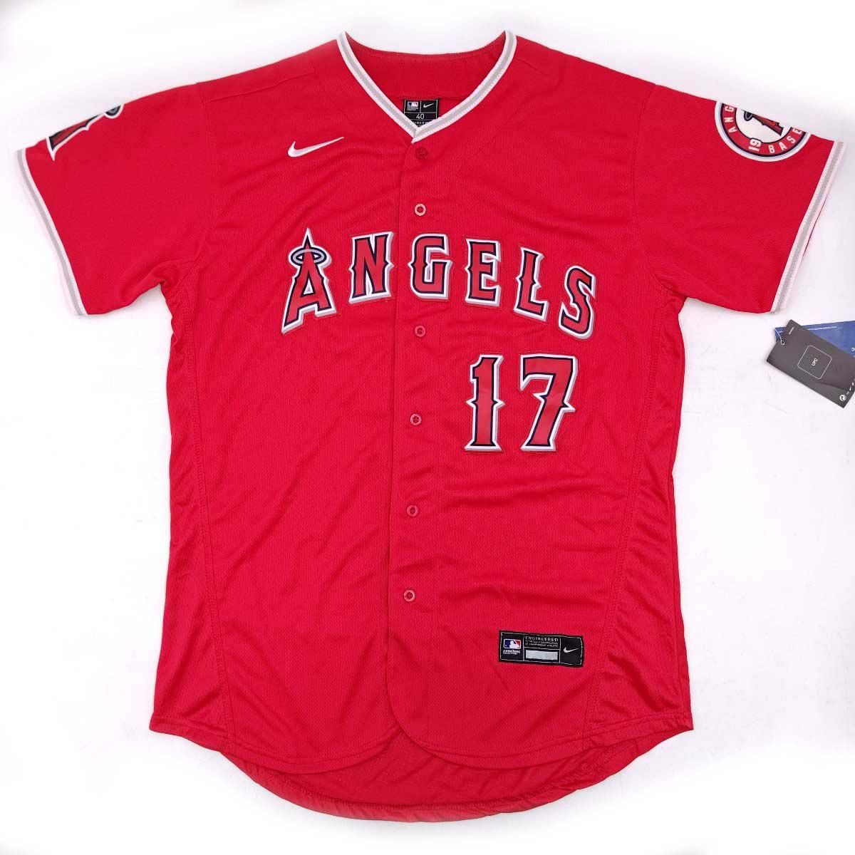未使用】ナイキ ロサンゼルス エンゼルス #17 大谷翔平 ユニフォーム