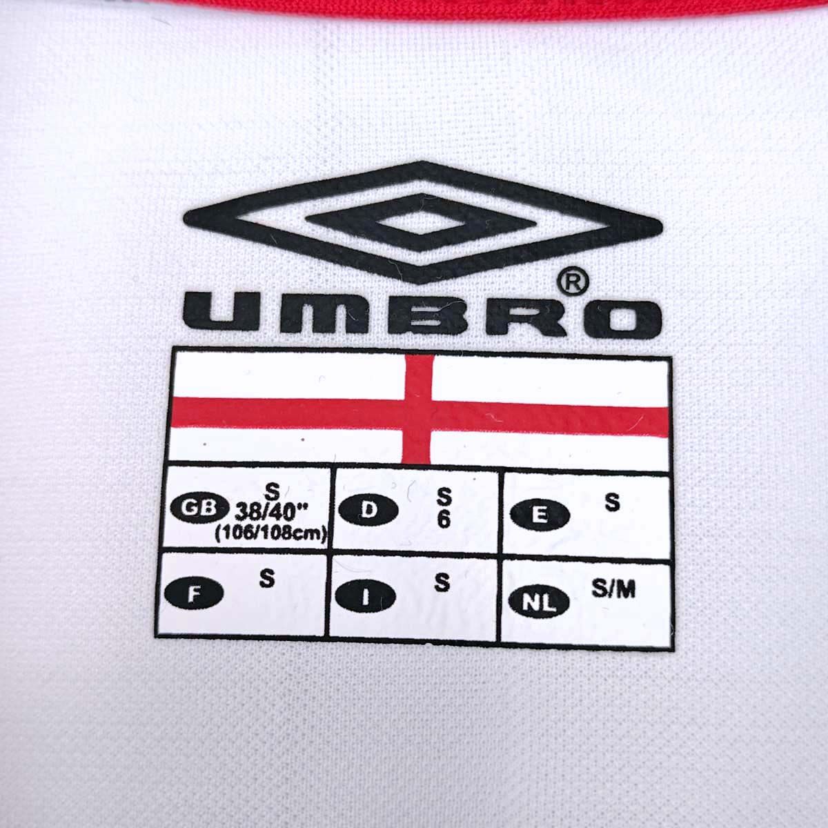 未使用】アンブロ サッカーイングランド代表 ＃7 デビッド・ベッカム