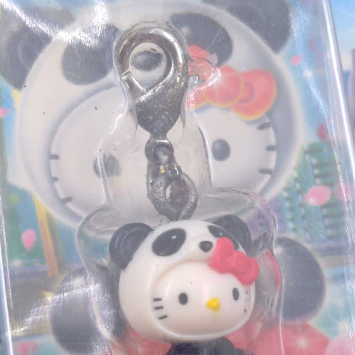 未使用】[100個セット] ハローキティご当地 値付け ほか ストラップ