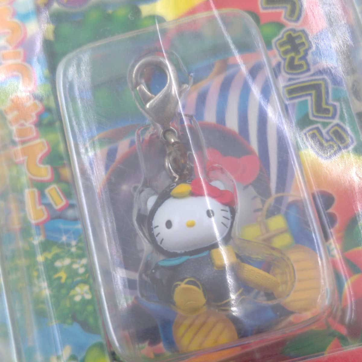 未使用】[100個セット] ハローキティご当地 値付け ほか ストラップ