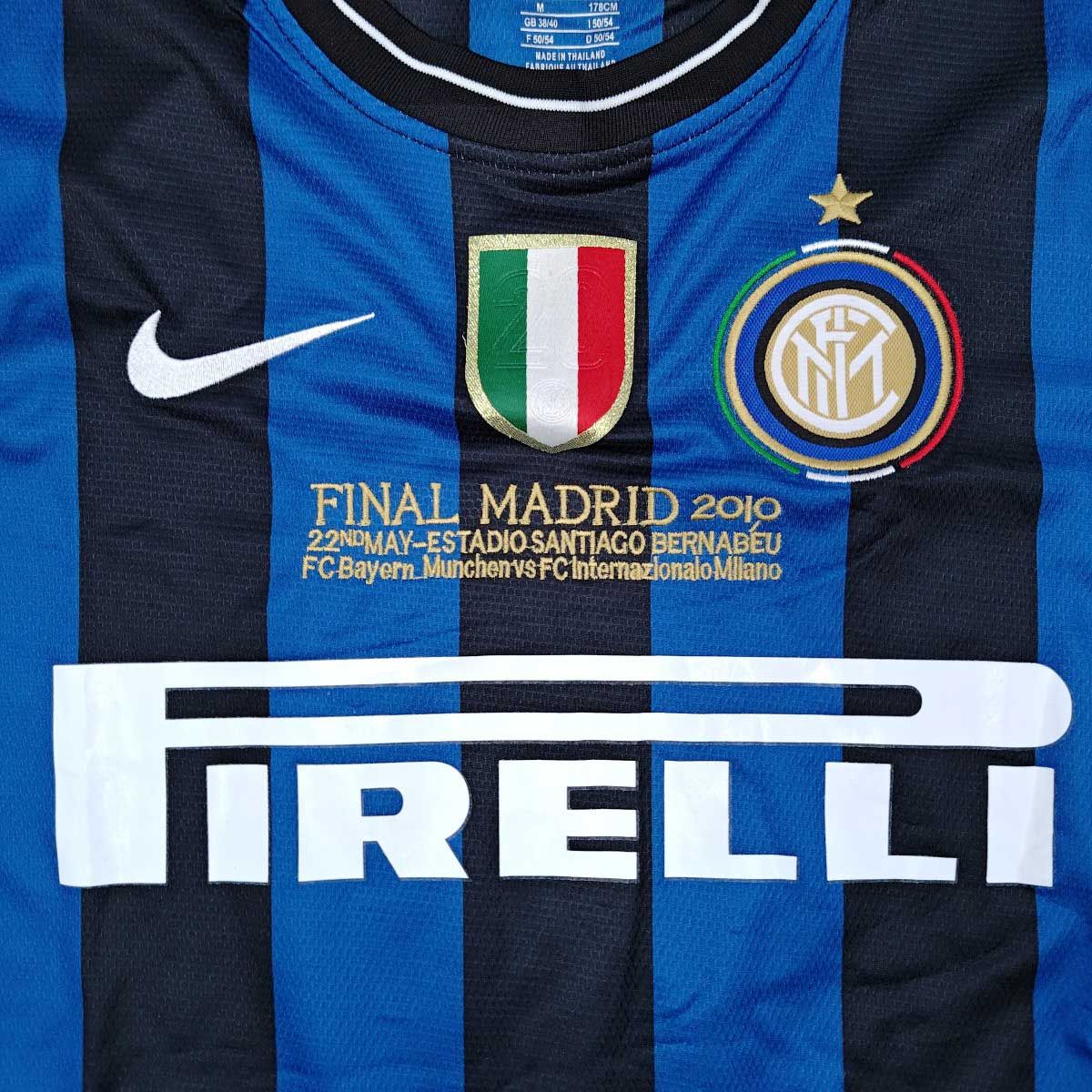 未使用】ナイキ インテルミラノ 2010 チャンピオンズリーグ決勝使用