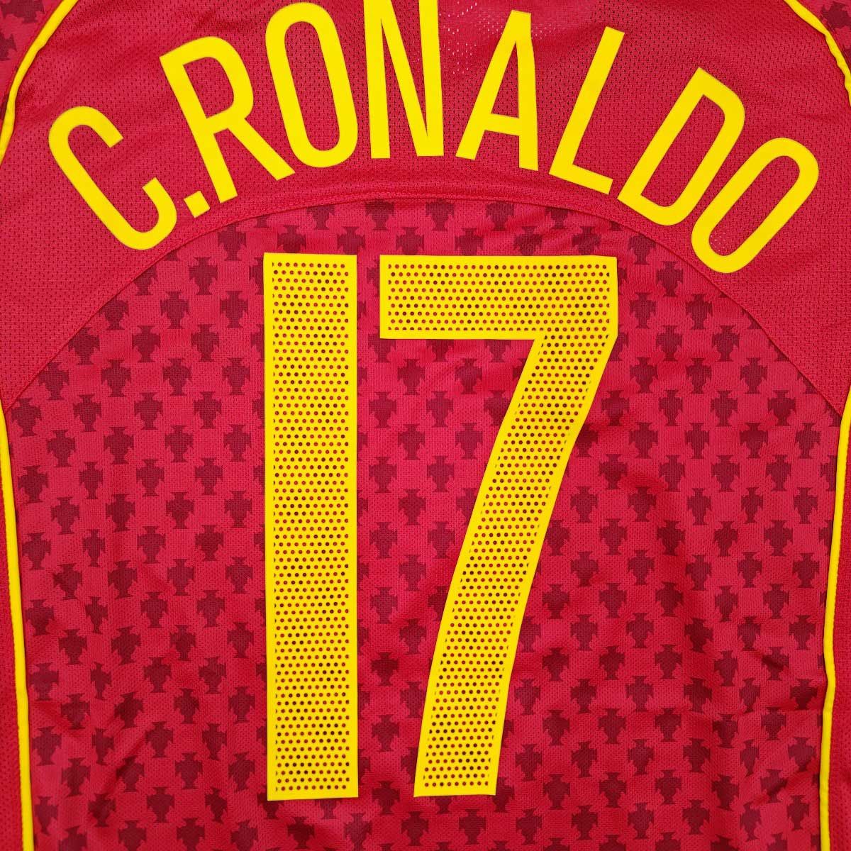 未使用】ナイキ EURO 2004 サッカーポルトガル代表 #17 C.ロナウド