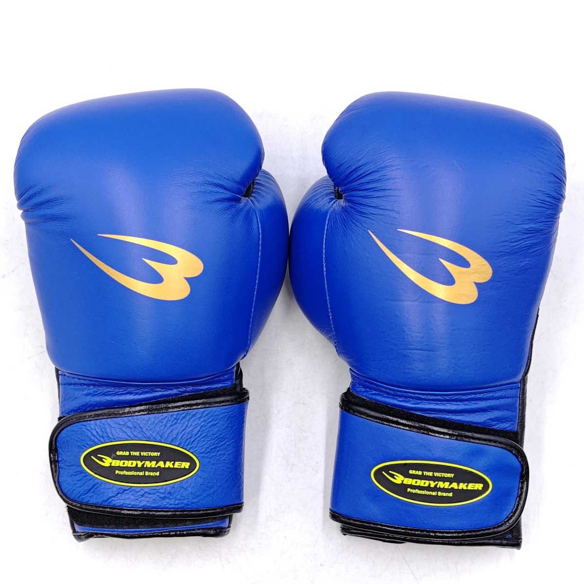 ボディメーカー ボクシンググローブ 14oz SPG SAMURAI EDGE ブルー