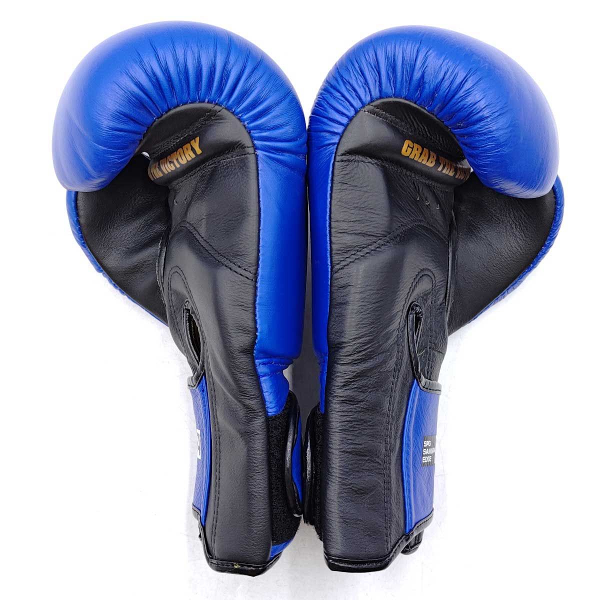 ボディメーカー ボクシンググローブ 14oz SPG SAMURAI EDGE ブルー