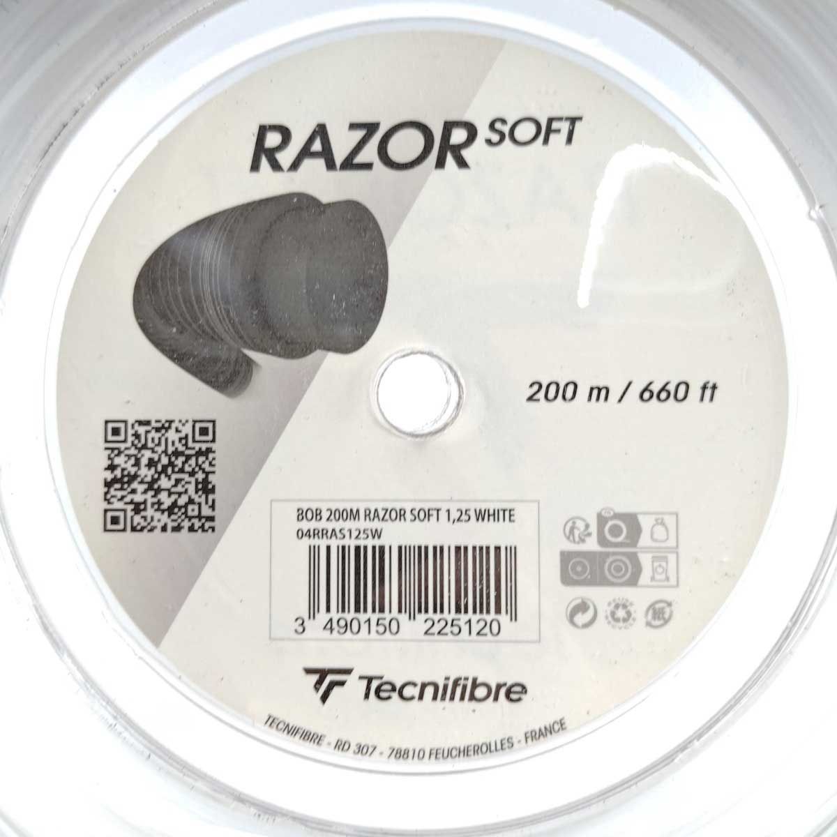 未使用】テクニファイバー Tecnifibre RAZOR SOFT 125 硬式テニス 