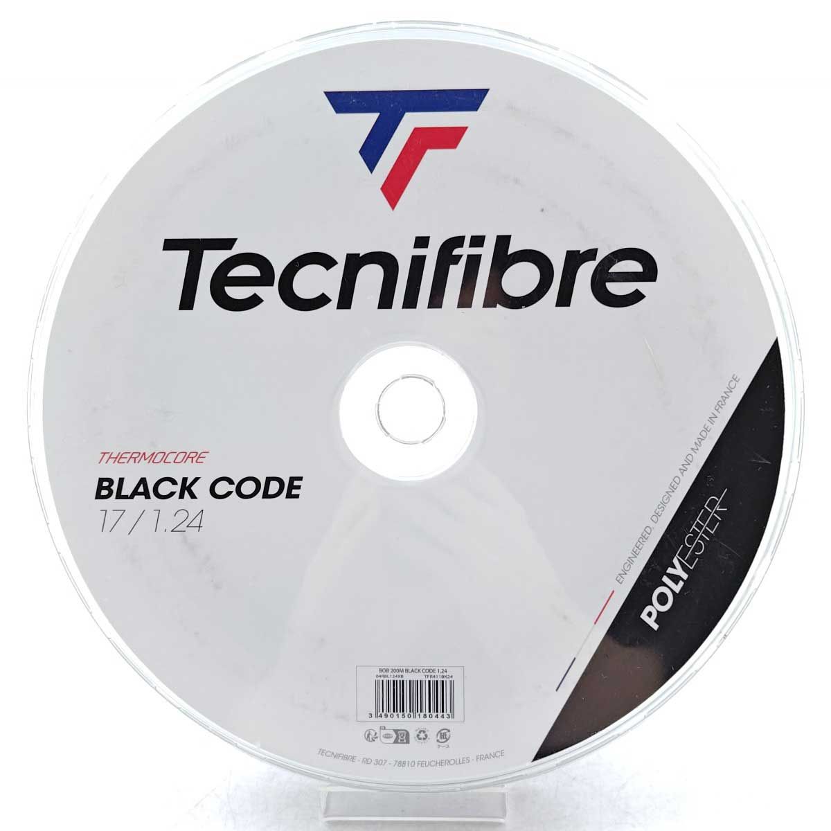 未使用】テクニファイバー Tecnifibre BLACK CODE 124 硬式テニス 