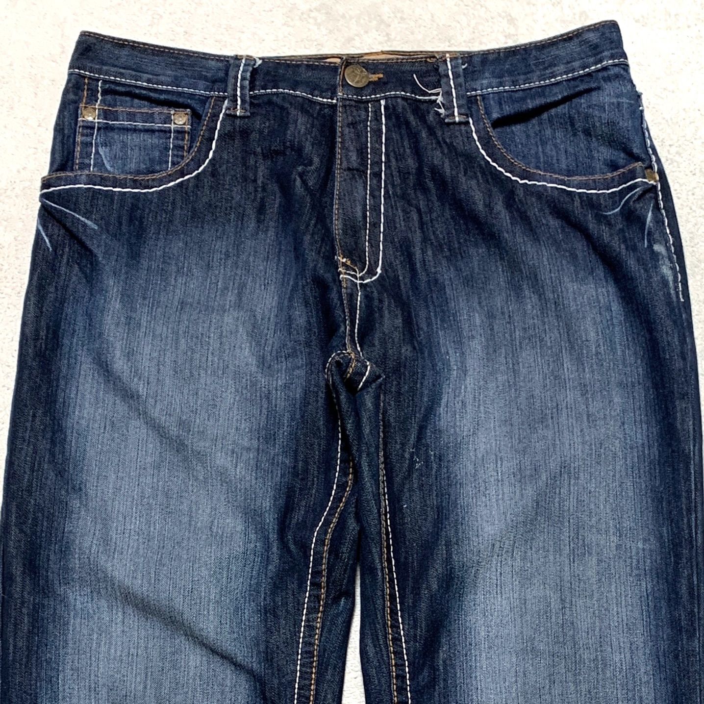 SOUTH POLE デニムパンツ ジーパン ジーンズ ワイド バギー フラップ 