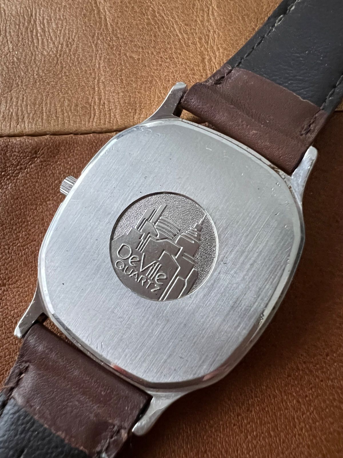 ジャンク品！オメガ OMEGA☆デビル☆メンズ☆クオーツ☆スクエア