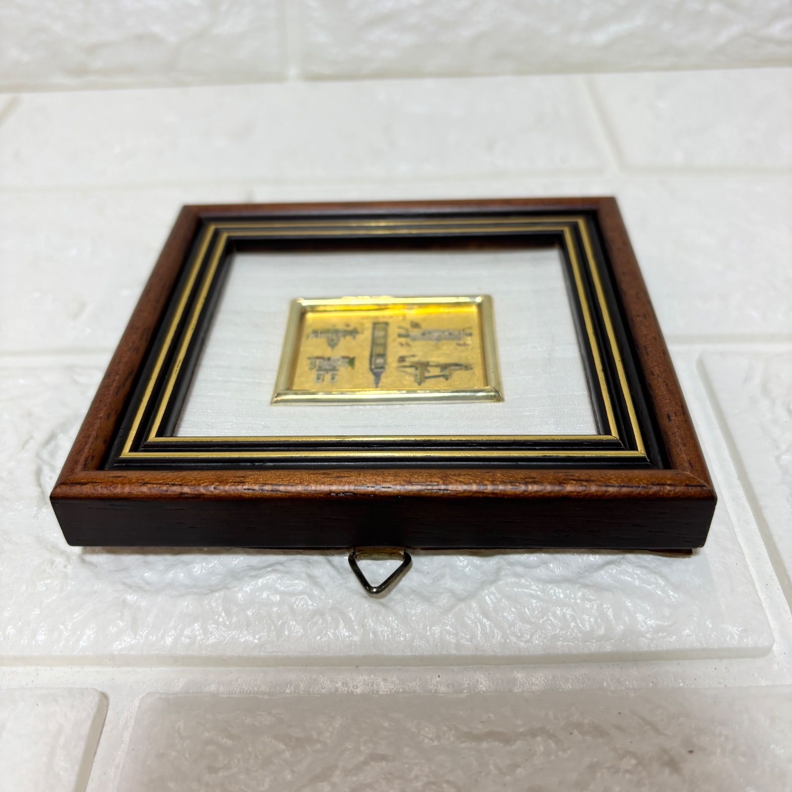 23Kt Gold Leaf London ミニ絵画 23カラット 置物 絵画 アート 美術品