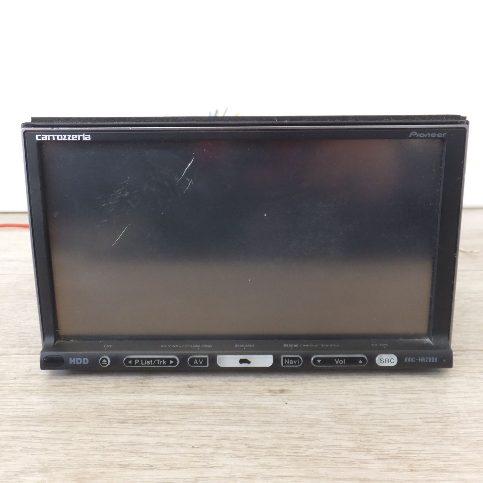 carrozzeria HDD⁄ワンセグ AVIC-HRZ008 動作保障 即決有