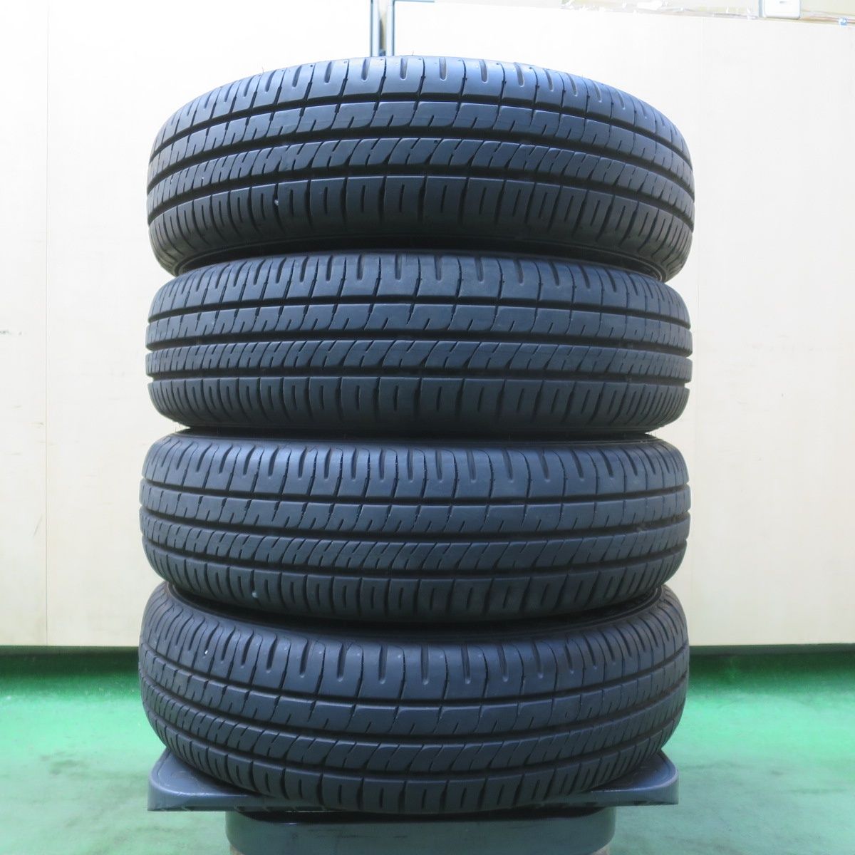 ほぼ未使用！25年☆155/65R14 ダンロップ エナセーブ EC204 MANARAY 