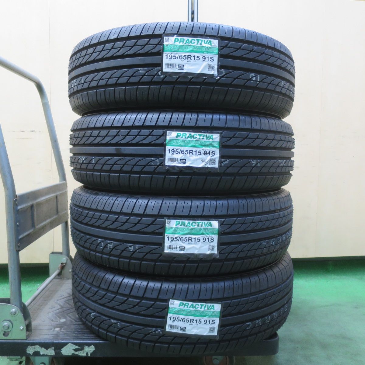 即決送料無料]YOKOHAMA PRACTIVA 195/65r15. 4本セット2022年製 ☆残9