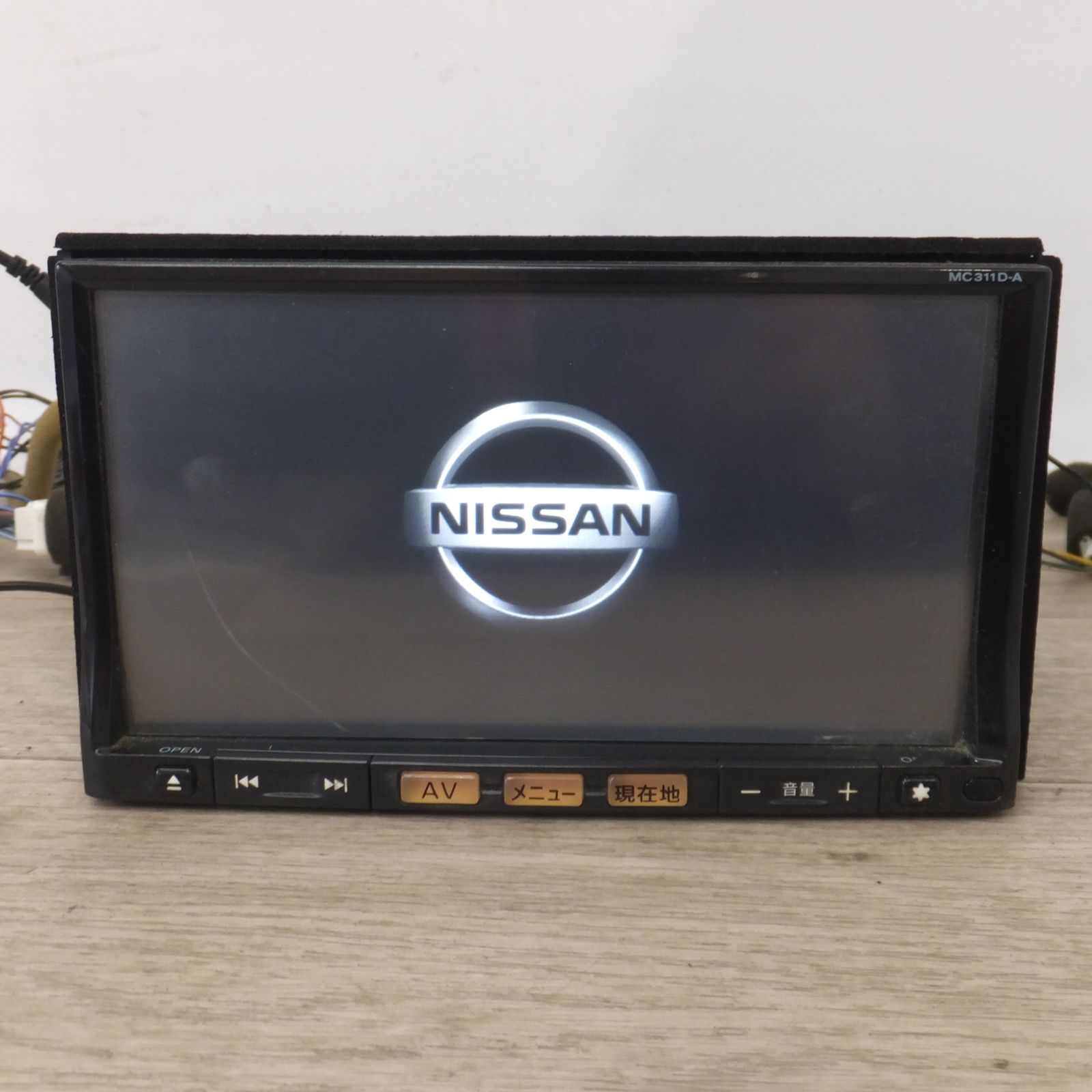 日産純正ナビ 型式 MC311D-W Clarion DVD Bluetooth