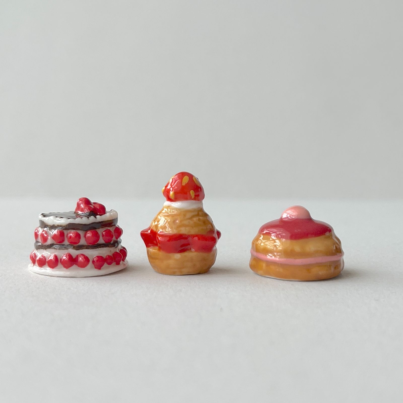 フェーヴ スイーツ② 6個 ケーキ フランス フェーブ ミニチュア陶器 s