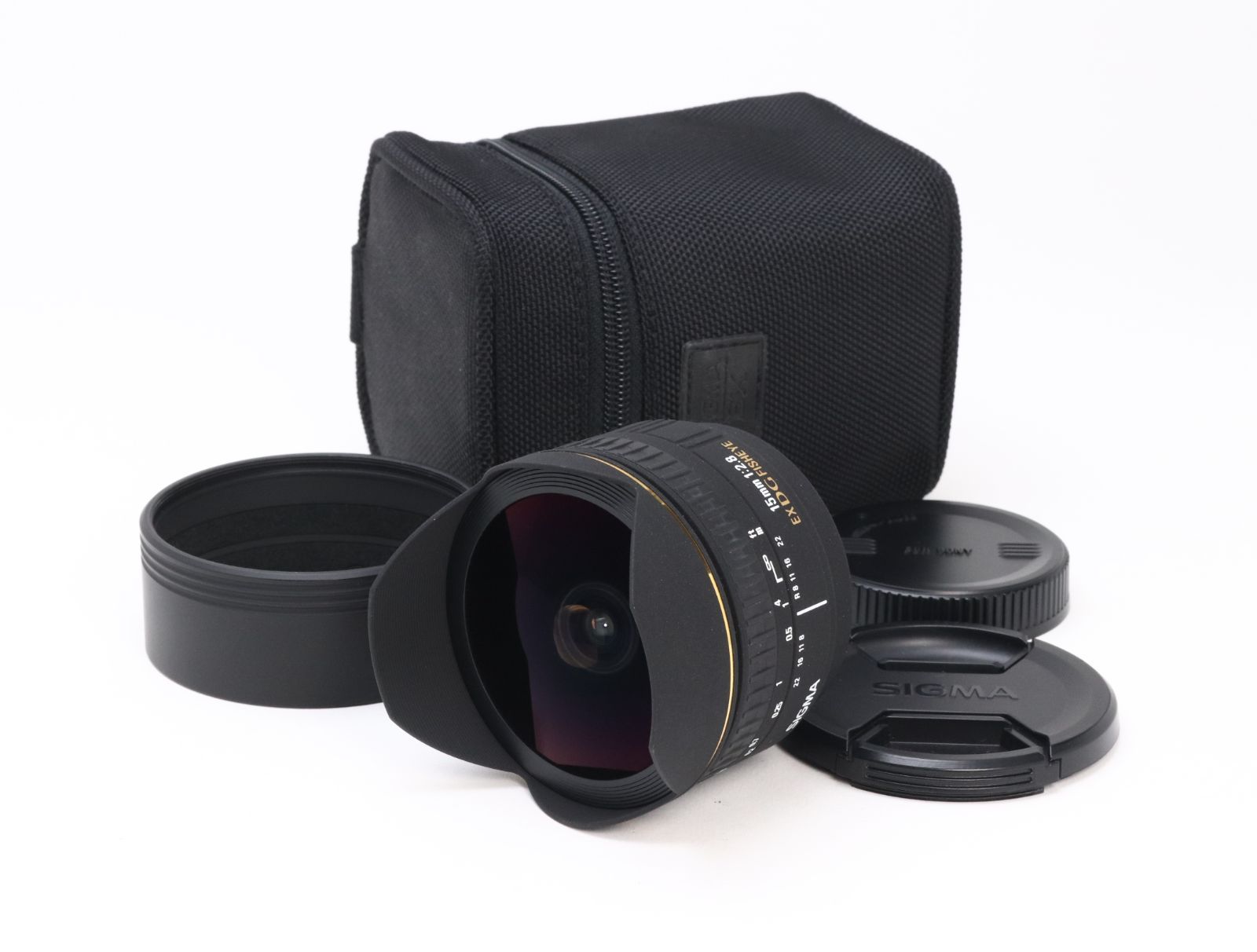 AA- (極上品) SIGMA シグマ 15mm F2.8 EX DG DIAGONAL FISHEYE ソニー