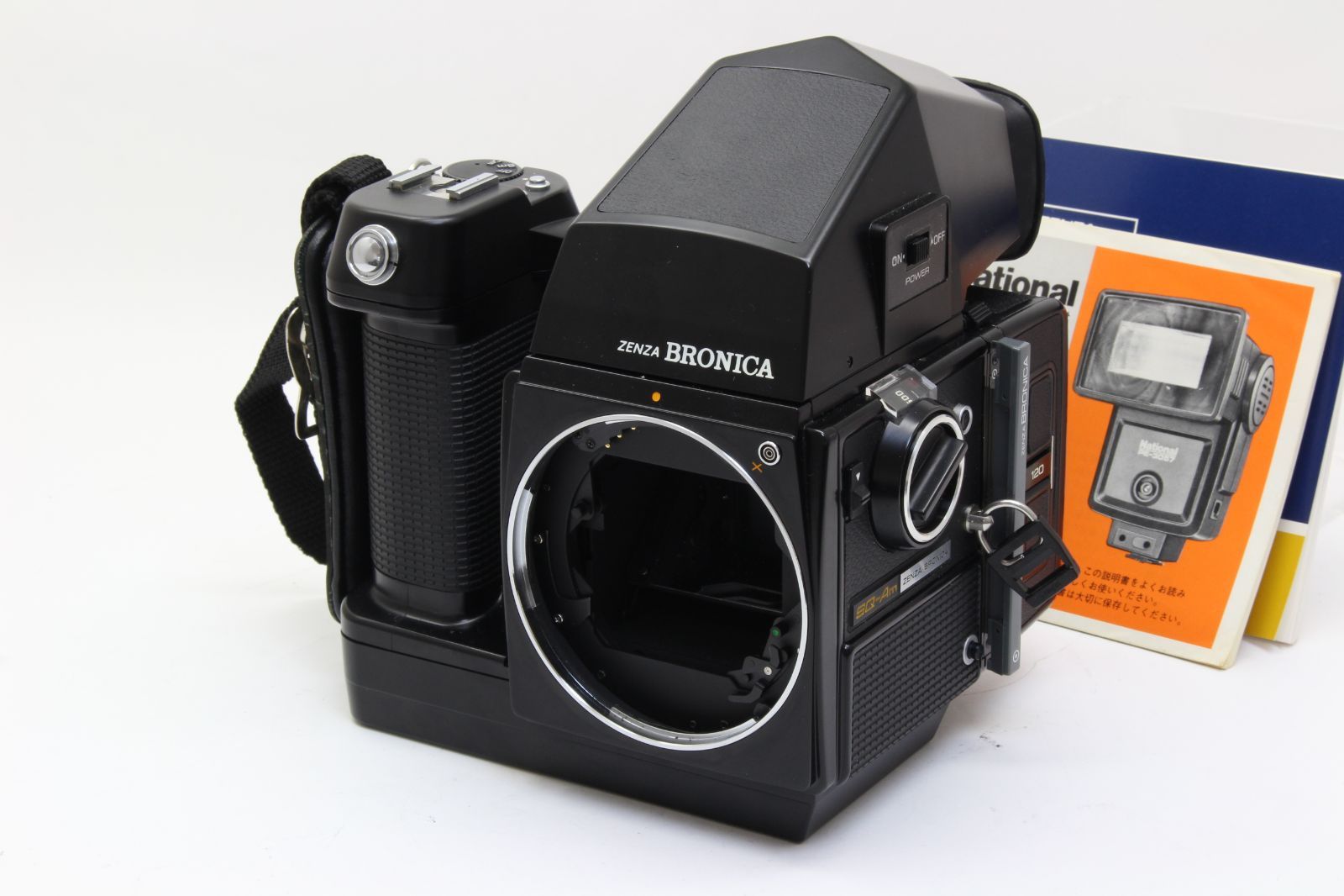 D (難あり) ZENZA BRONICA ブロニカ SQ-Am SQ 6×6 ボディ 返品不可 2