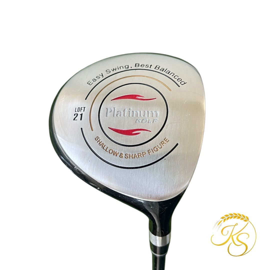 プラチナム ゴルフ フェアウェイウッド 7番 21度 右 Platinum FW-100