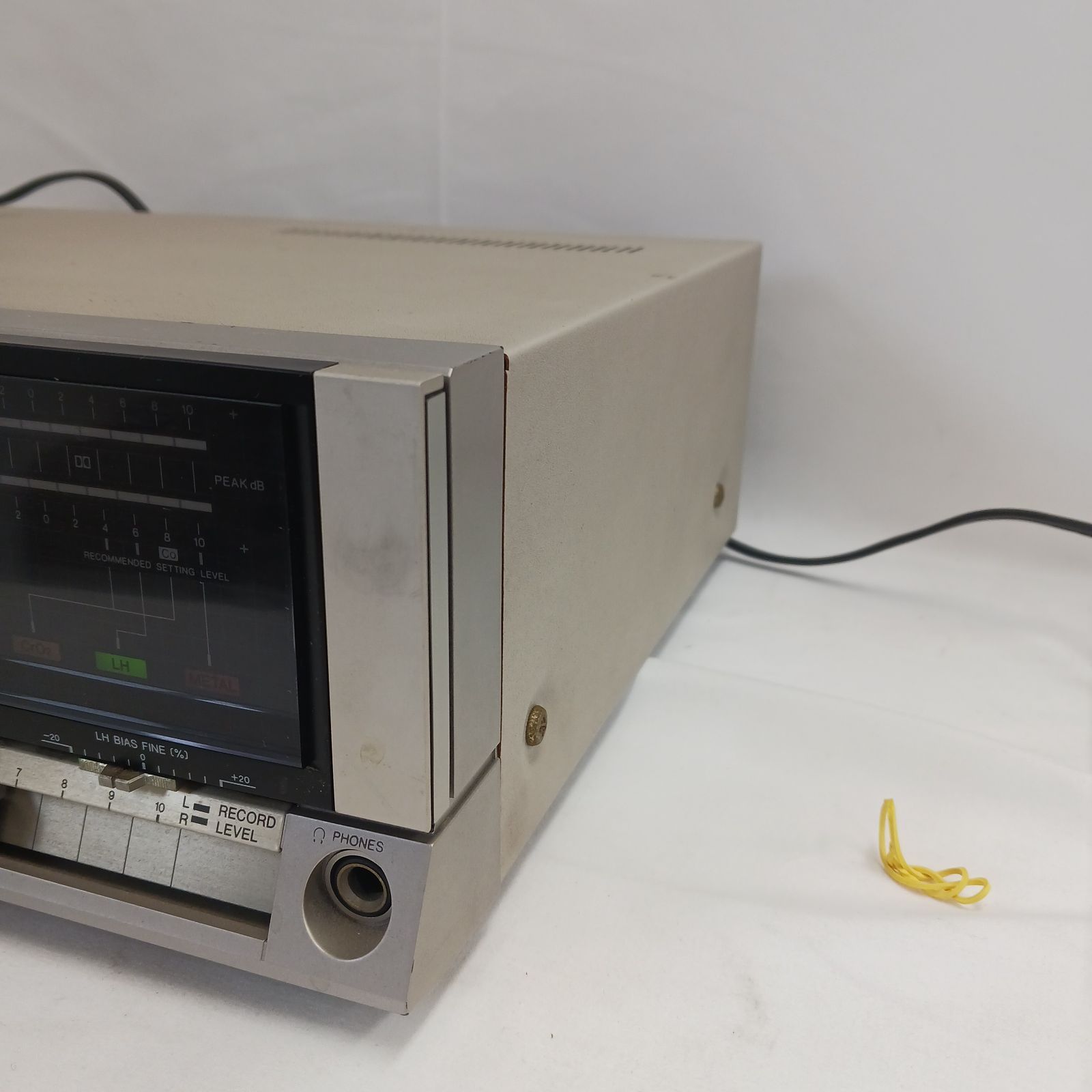 中古品】AIWA（アイワ）ステレオカセットデッキ「AD-FF6」通電確認済