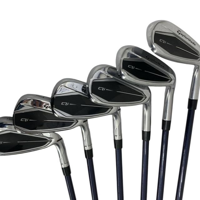 中古】 テーラーメイド Qi 7S アイアンセット IR Diamana BLUE TM60(Qi