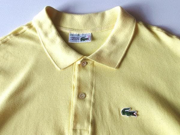 メンズ 希少 フランス製 80sビンテージ LACOSTE ラコステ 5191L ワニ