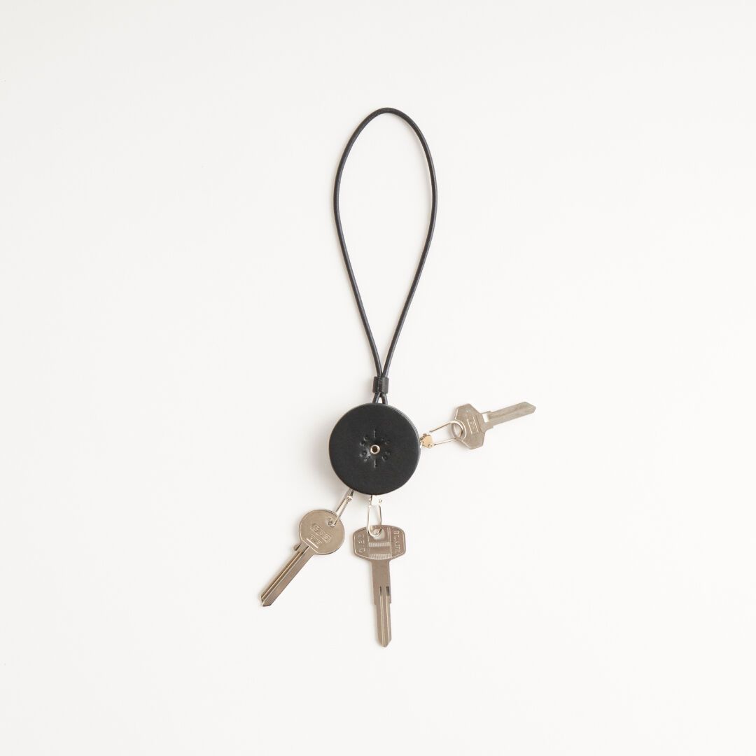 新品未使用 Irose YOYO KEY HOLDER BLACK 牛革 (Cow leather