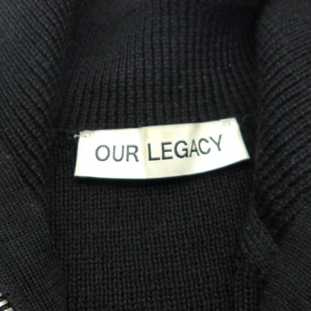 OUR LEGACY 23aw FUNICHAN SWEATER BLACK RUSTIC MERINO サイズ44 