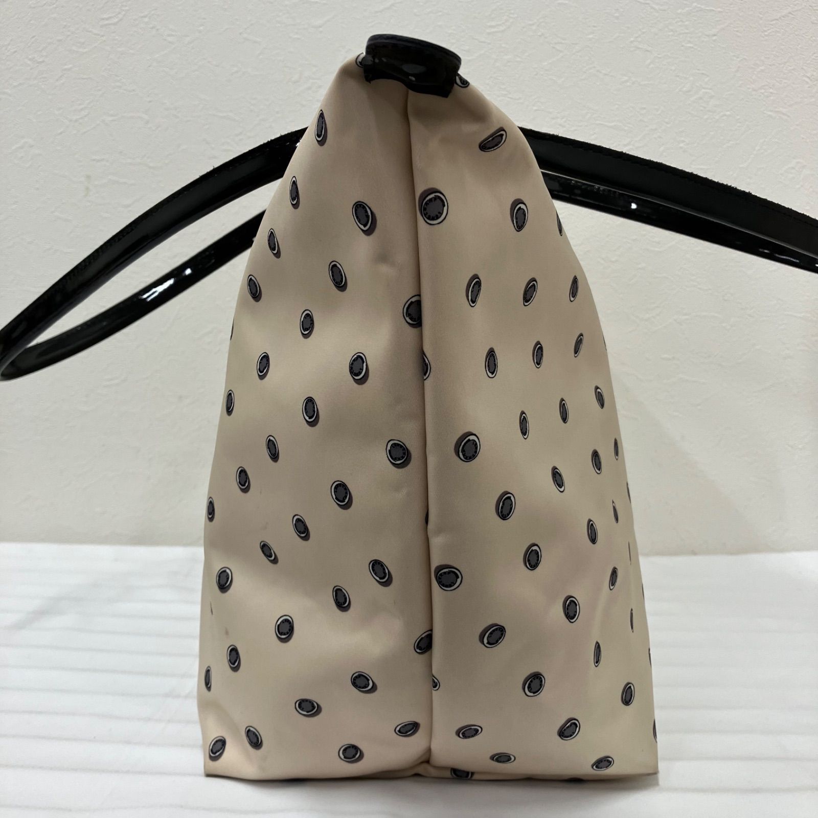398 LONGCHAMP ロンシャン トートバッグ ルプリアージュ ドット 総柄 
