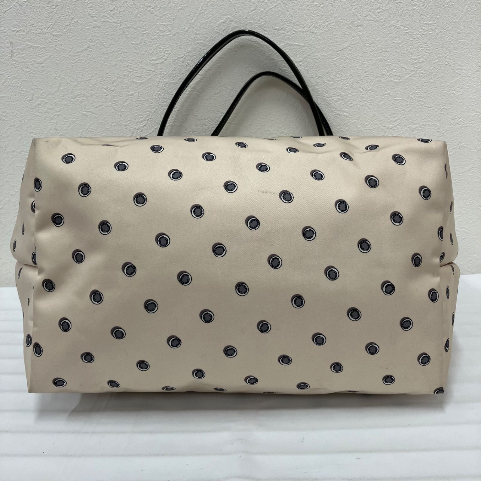 398 LONGCHAMP ロンシャン トートバッグ ルプリアージュ ドット 総柄 