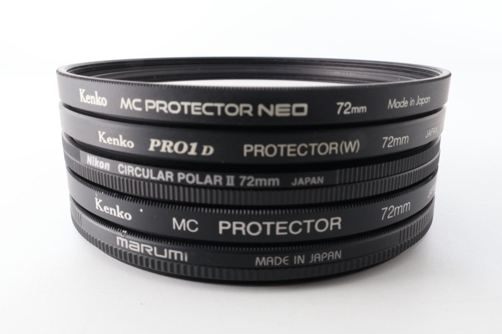 5個セット】レンズフィルター 72mm まとめ売り カメラレンズ