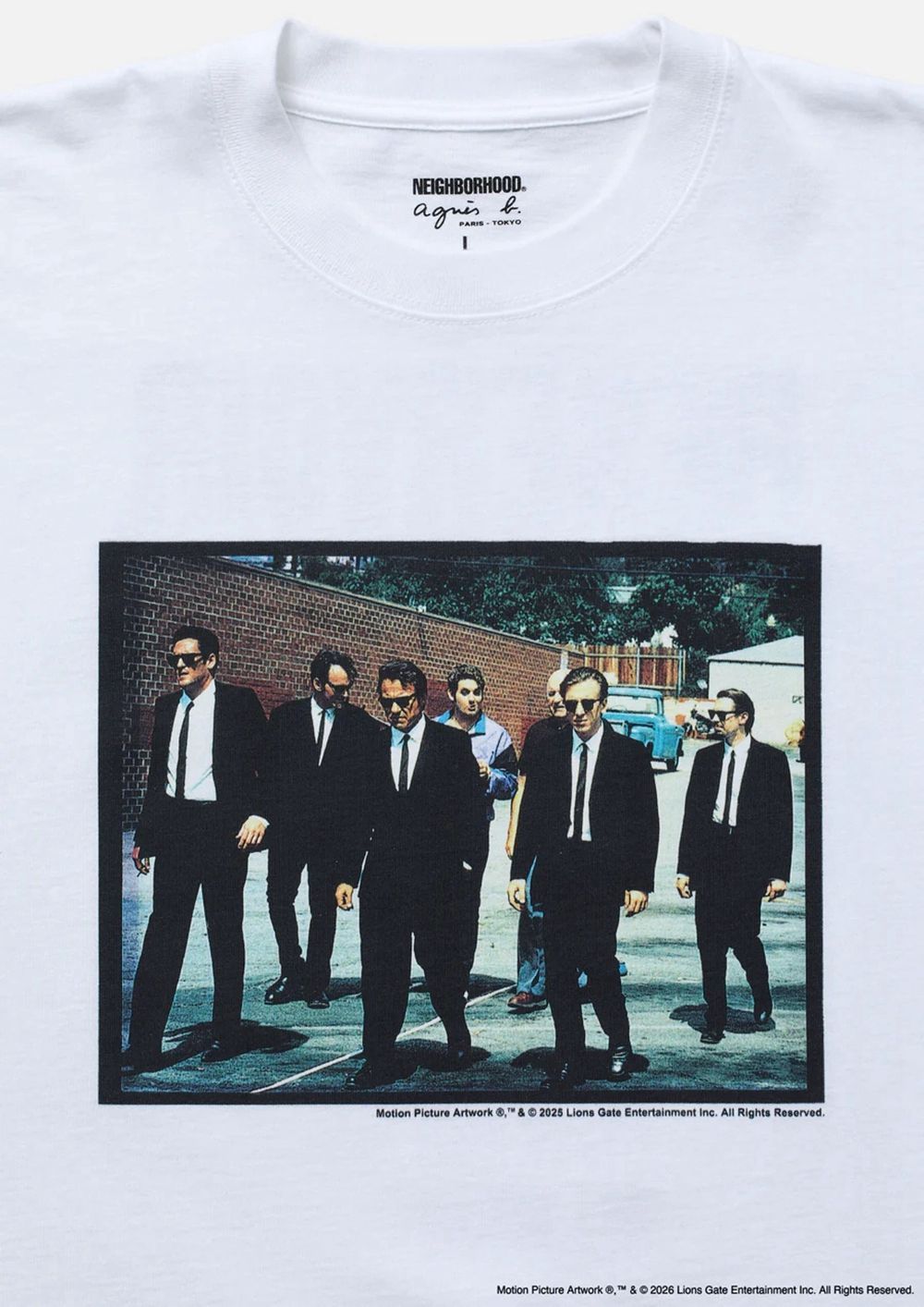 NEIGHBORHOOD X AGNES B. X RESERVOIR DOGS . CREWNECK SS Tシャツ