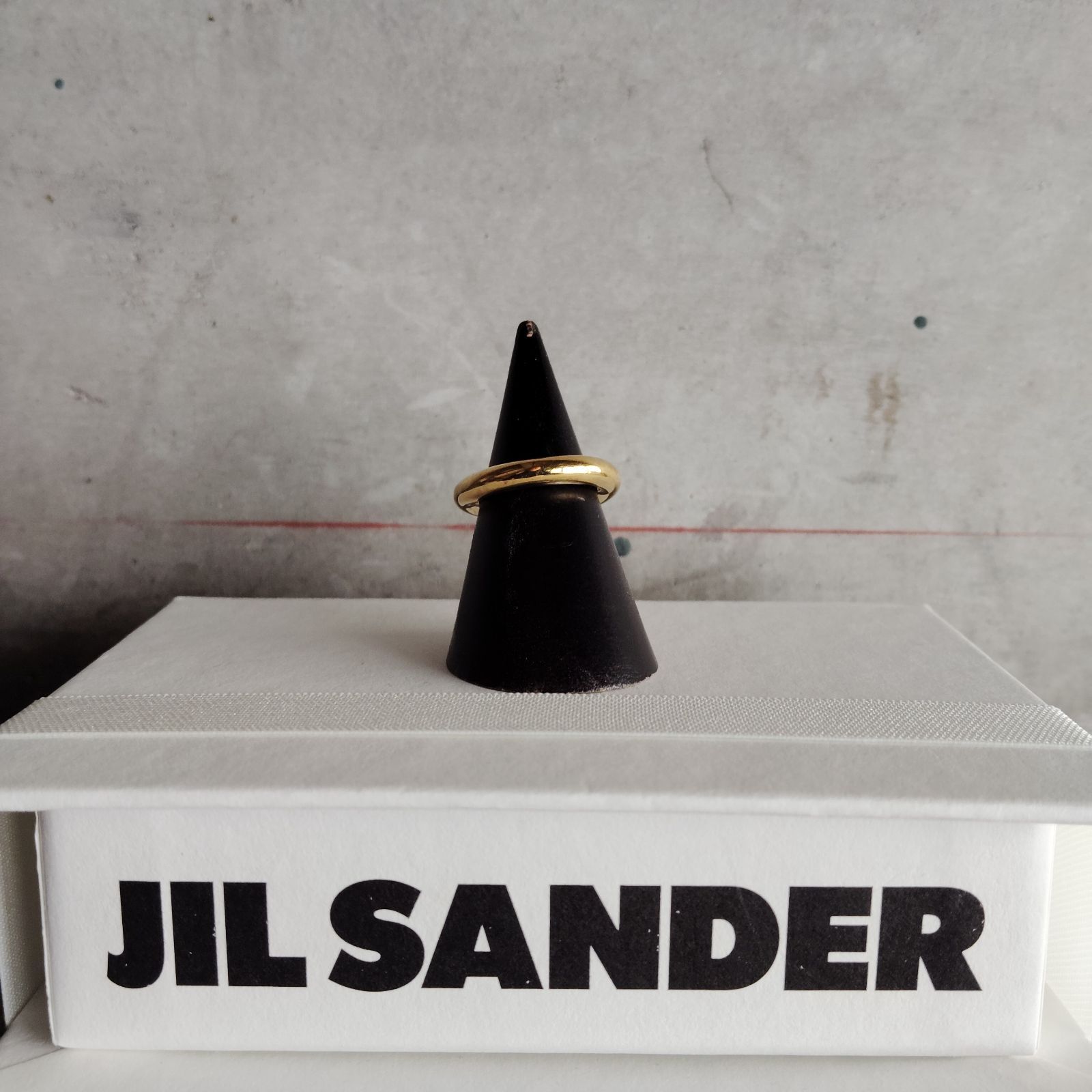 JIL SANDER CLASSIC RING S ゴールド ジルサンダー リング ARGENTO 