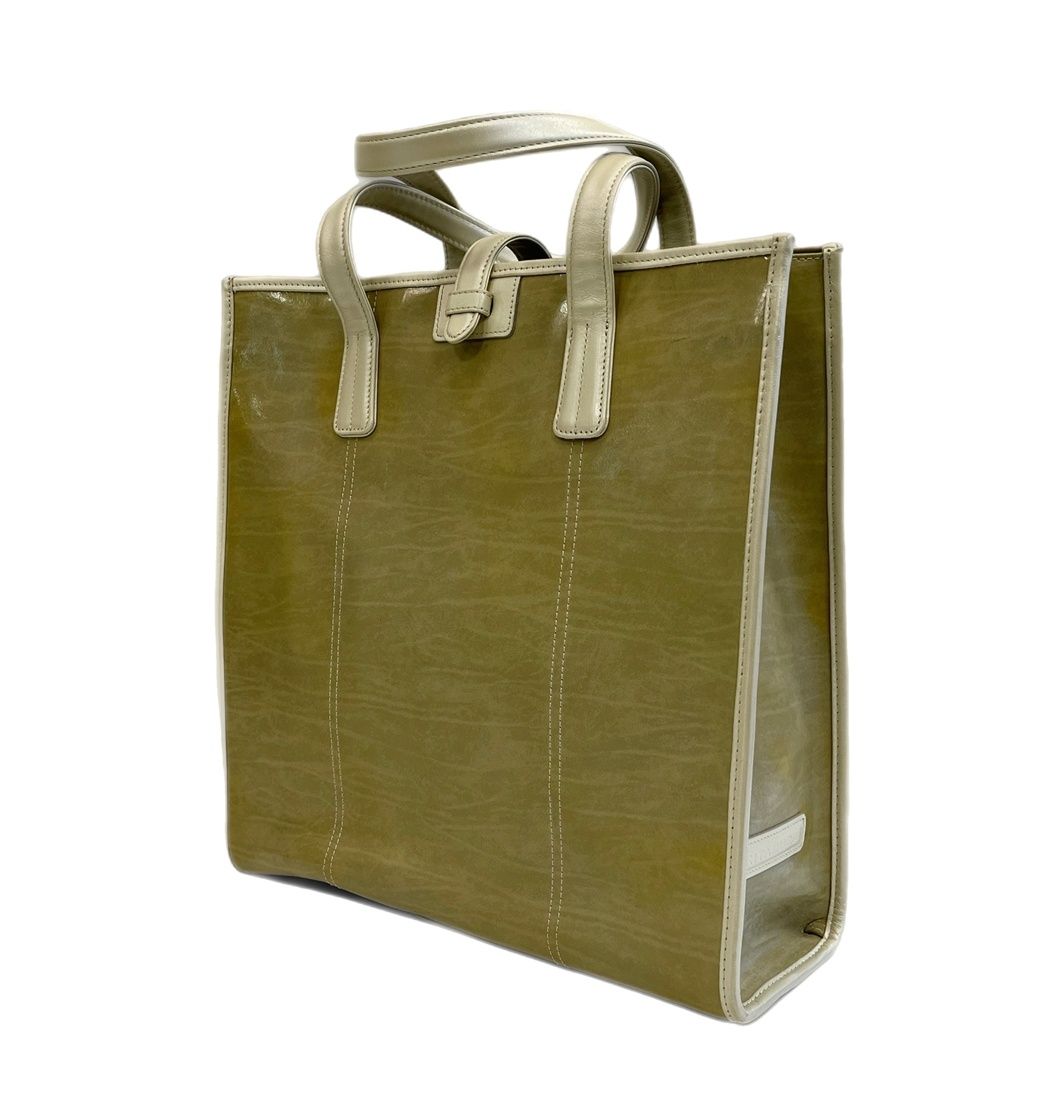 キタムラ Kitamura レザートートバッグ 無地 シンプル ポーチ付き