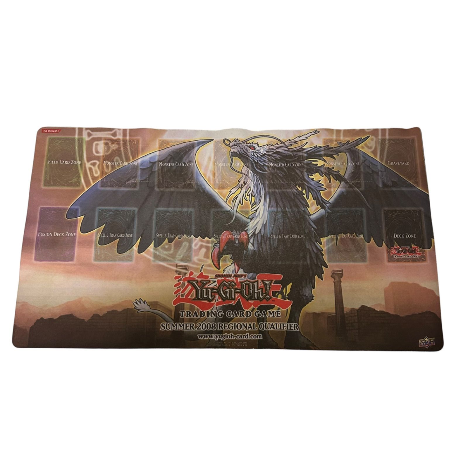 遊戯王 2008年夏地域予選大会 プレイマット 裁きの龍 ジャッジメント