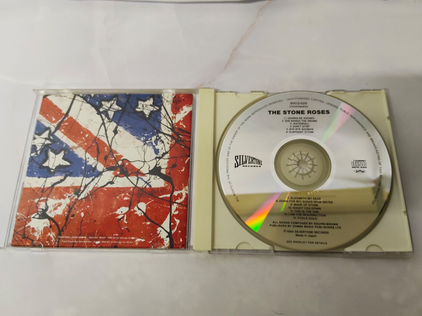 CD0056 ザ・ストーン・ローゼズ 帯付 洋楽 名盤 THE STONE ROSES CD