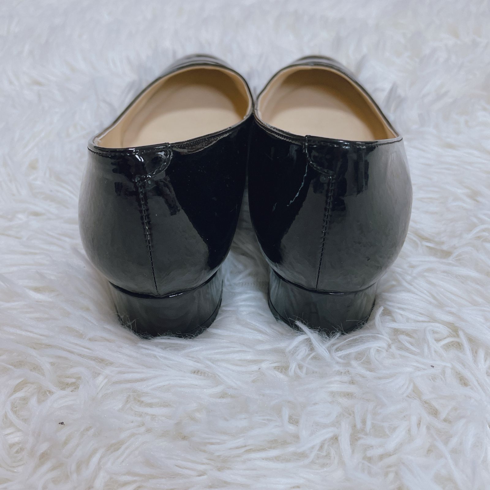 美品】Odette e Odile オディットエオディール 23 フラット パンプス