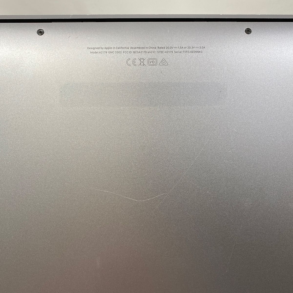ジャンク】MacBook Air 13