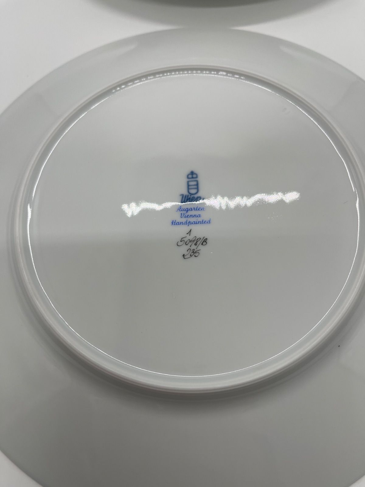 アウガルテン（AUGARTEN）マリアテレジア金彩洋食器 19cm 3枚セット