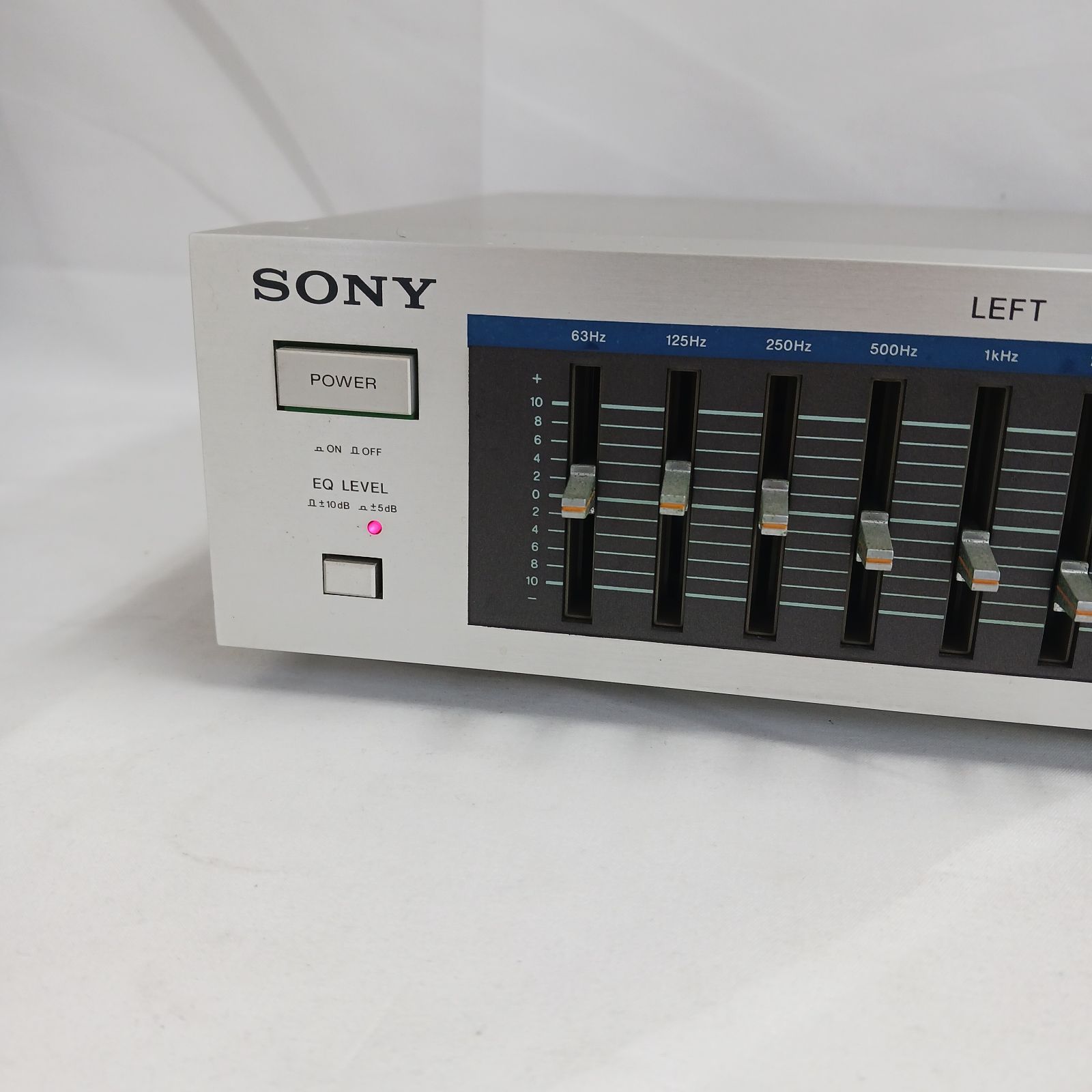 中古品】Sony（ソニー）グラフィックイコライザー「SEQ-9」 通電のみ
