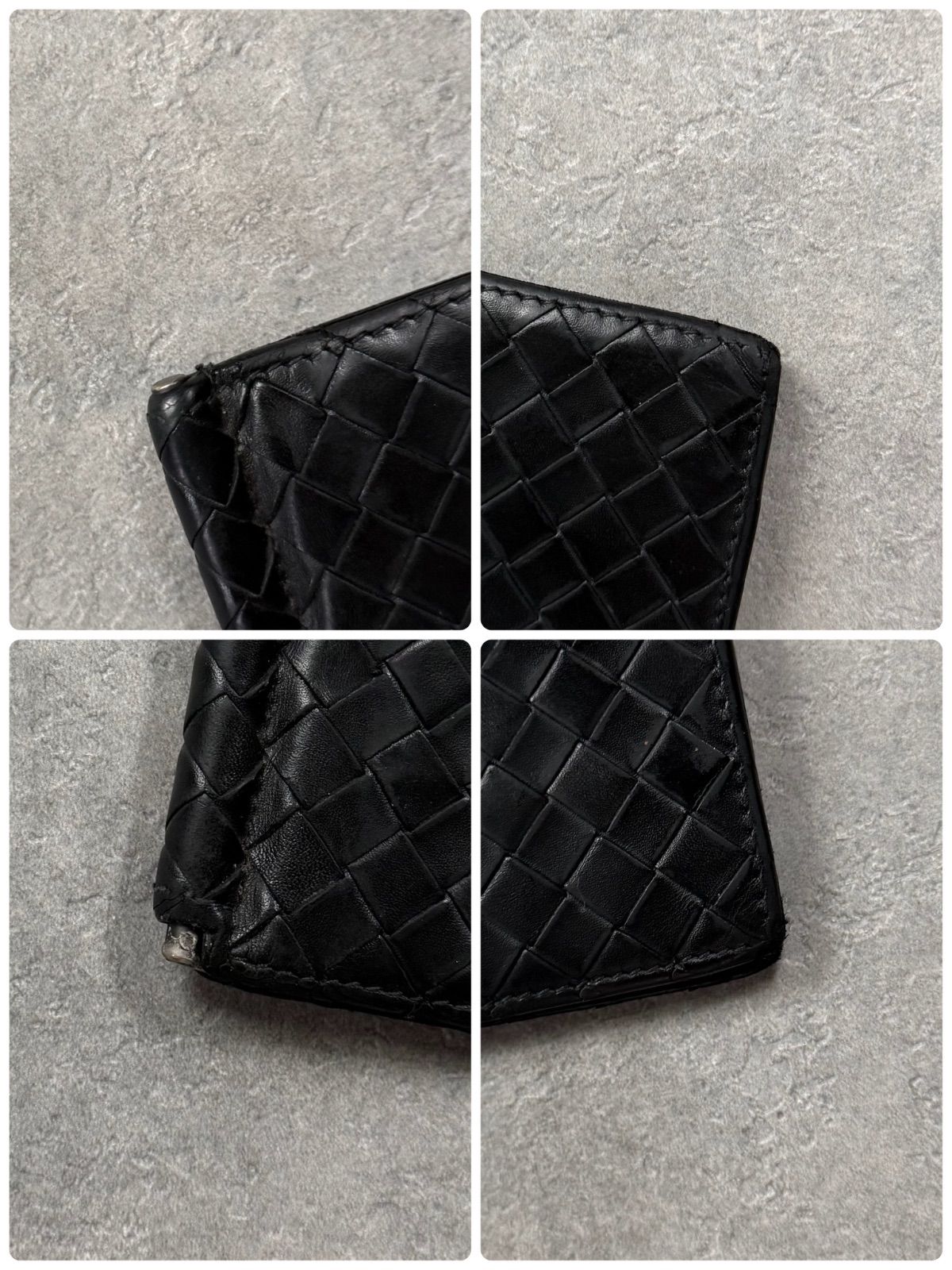 BOTTEGA VENETA ボッテガヴェネタ イントレチャート マネークリップ